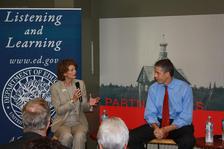 Murkowski with Secretary Duncan