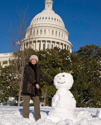 2010 Snowman Capitol Hill