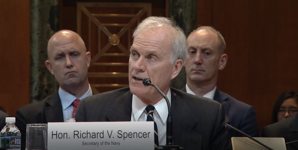 Defense Appropriations Hearing Secretary Spencer