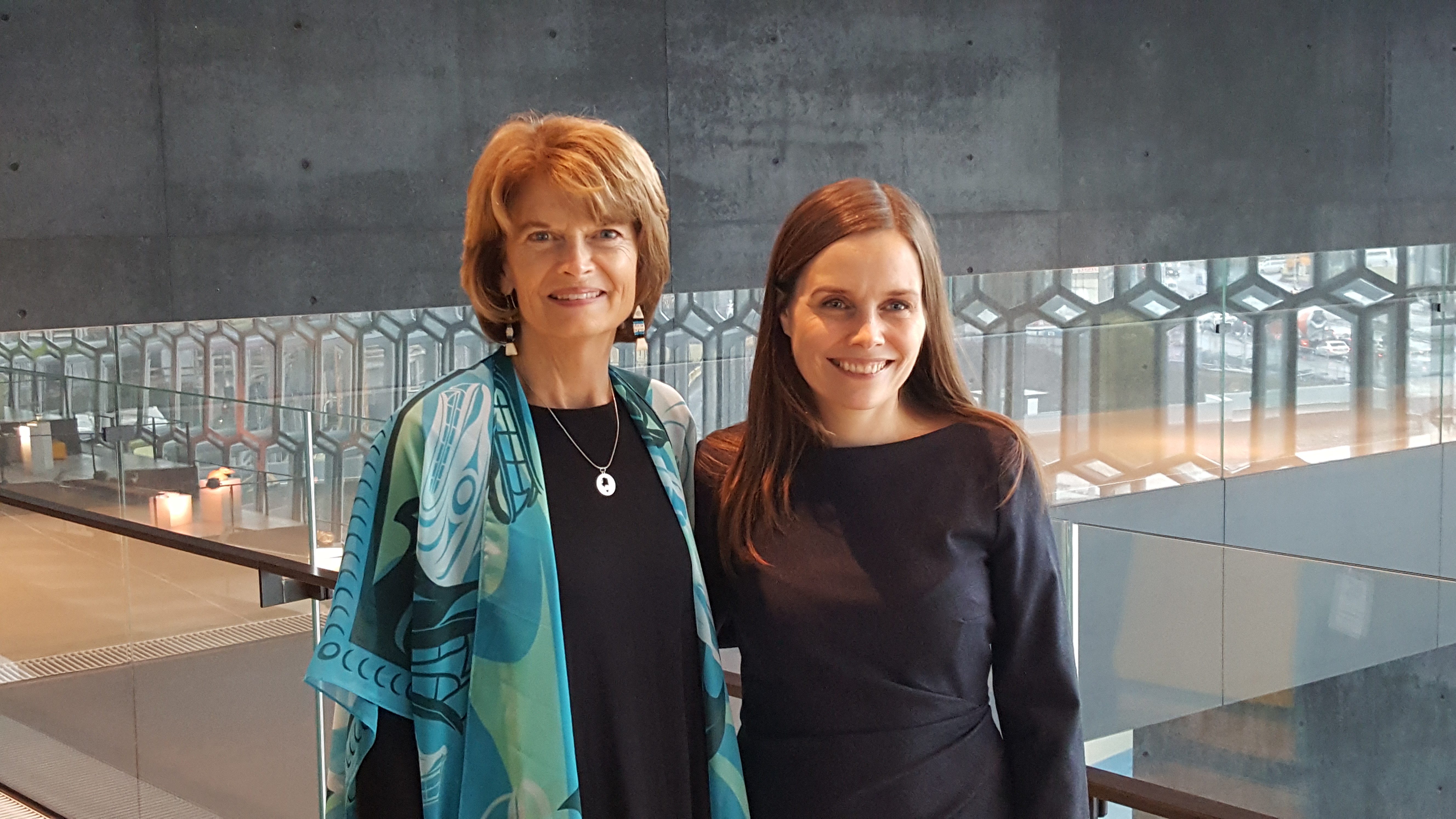 Murkowski and Iceland Prime Minister