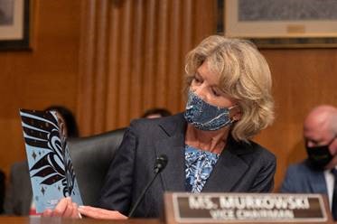 Senator Murkowski SCIA USPS Raven Stamp